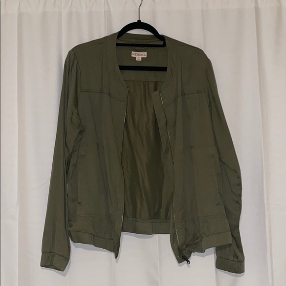 Green Bomber Jacket - Picture 1 of 4